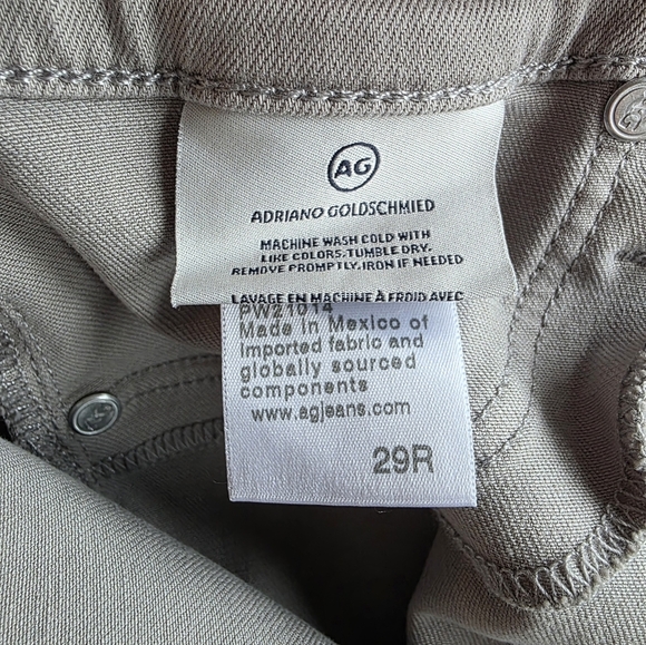 Adriano Goldschmied women's Farrah skinny ankle jeans, Size 29R, Light grey - Picture 9 of 10